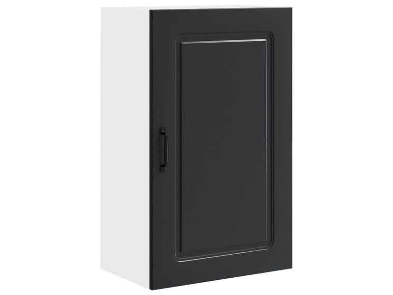 Meuble mural de cuisine | armoire de cuisine noir 50x31x80cm - Conforama A