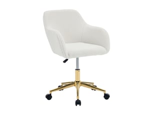 Chaise de bureau <strong>STILVORA</strong> <strong></strong> avec assise réglable en hauteur
