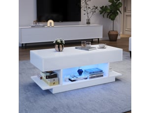 Table basse  coloris blanc <strong></strong> <strong></strong>