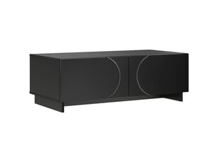 Table basse rectangulaire coloris noir  