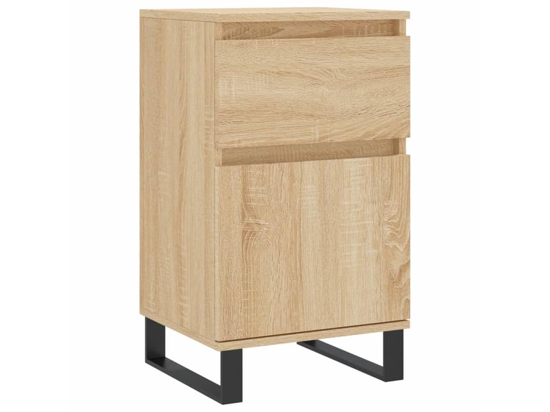 Buffet - bahut - meuble de rangement chêne sonoma 40x35x70 cm bois d'ingénierie  - Conforama A