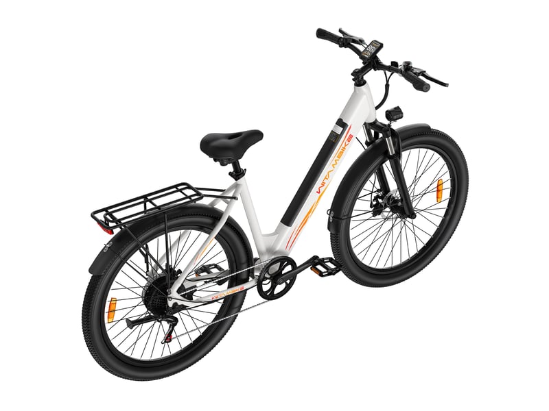 Vélo électrique urbain witambike w28, 36v 250w 20ah, 29, blanc - Conforama E