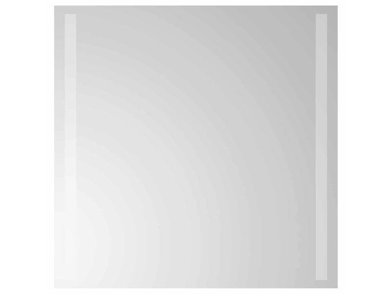 Miroir de salle de bain, miroir de toilette led transparent 50 x 50 cm verre trempé cf62586  - Conforama A