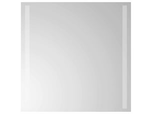 Miroir de salle de bain, miroir de toilette led transparent 50 x 50 cm verre trempé cf62586