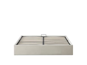 Lit coffre 140x190 cm OLYMPE LITERIE 3LT28.AT.1419 coloris beige