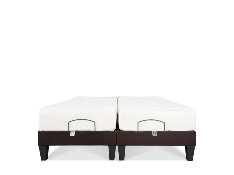  Ensemble matelas mémoire de forme absolu avec sommier rochereau 2x90x200 cm 4BP.AB.SB.DUO.0920 - Conforama A