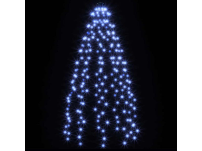 Guirlande lumineuse d'arbre de noël 210 led bleu 210 cm cf62424  - Conforama E
