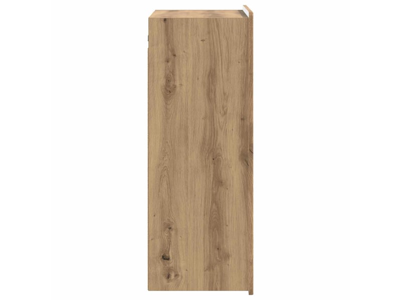 Armoire murale salon, meuble de rangement 66 x 34,5 x 92 cm bois d'ingénierie - Conforama E