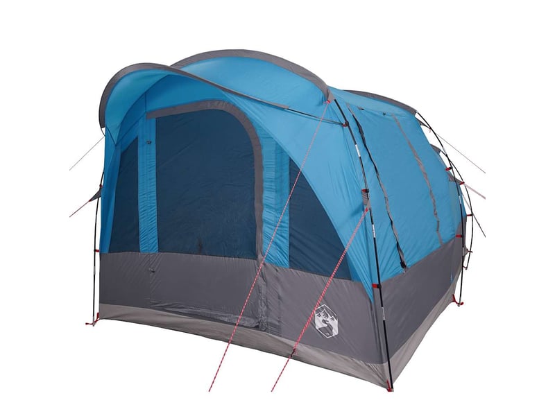  Tente de camping, tente tunnel 3 personnes bleu imperméable shl73522  - Conforama A