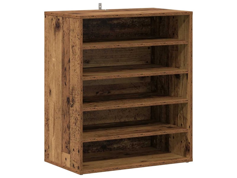  Meuble à chaussure, cabinet à chaussures 60x35x70 cm bois ancien shl666  - Conforama A