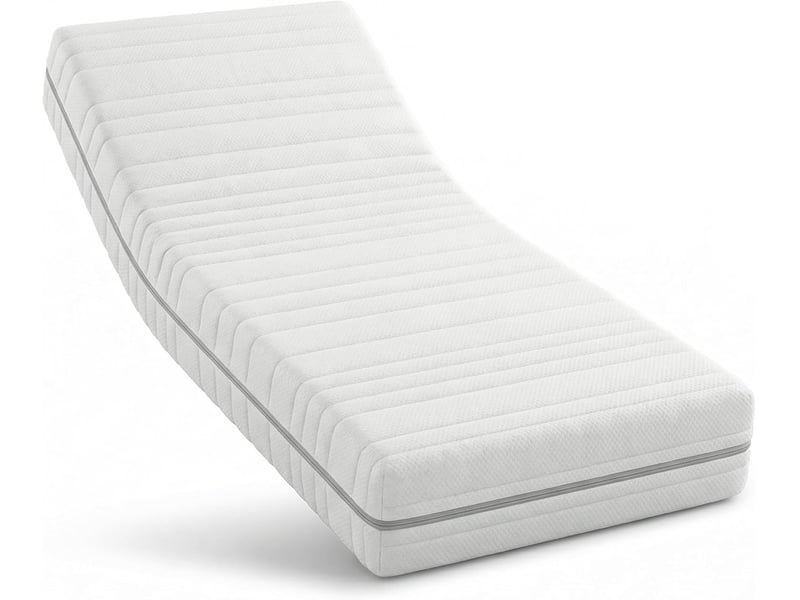  Matelas en mousse froide 160x200 cm – 25 cm d'épaisseur – 7 zones – h2 h3  - Conforama A