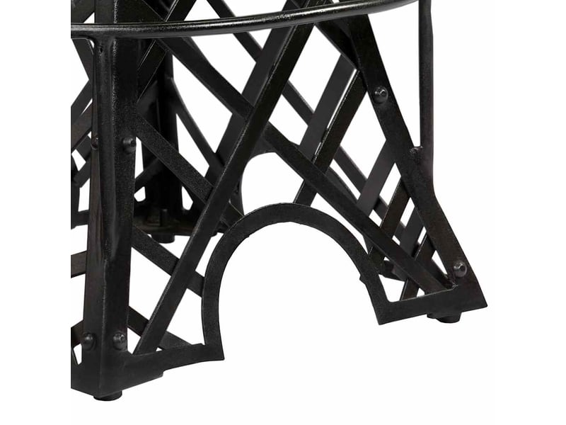  Lot de 2 tabouret de bar, chaise de bar cuir véritable shl51038  - Conforama C