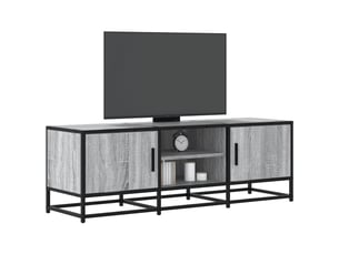Meuble tv coloris gris 120 cm <strong></strong>  <strong></strong>