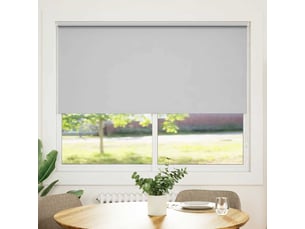 Store enrouleur occultant, store à rouleau 144,4 x 175 cm, largeur du tissu 140 cm, gris cf45431