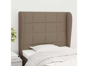 Tete de lit A poser largeur 103 cm taupe