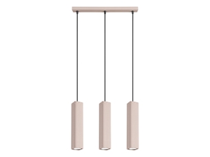 Suspension rayo 3l taupe aluminium moderne 98x45x6cm