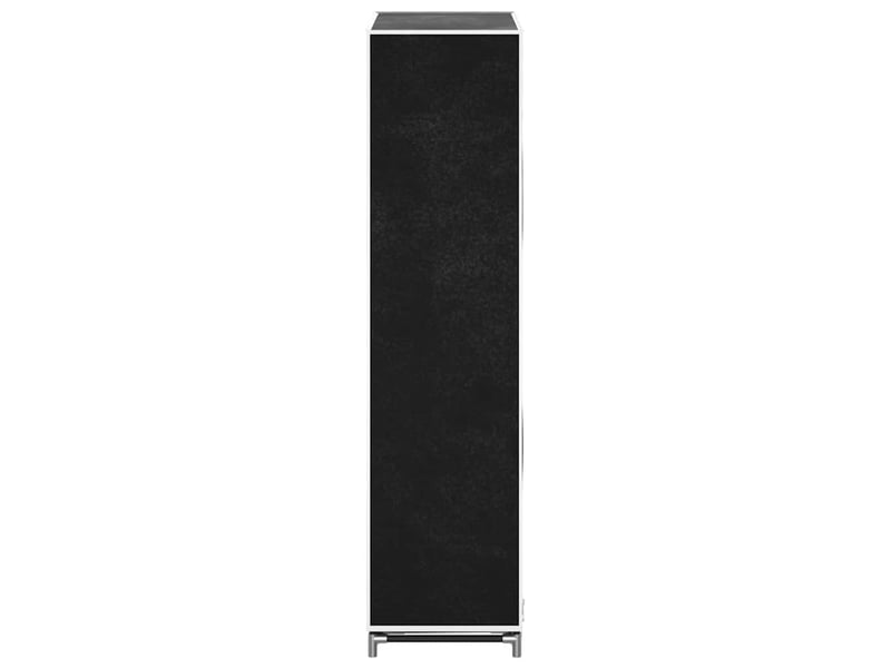  Meuble à chaussure | armoire à chaussures avec housse 58x28x106 cm tissu noir  - Conforama E