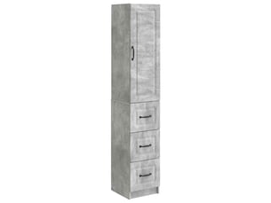 Armoire     <strong></strong> <strong></strong> coloris gris largeur 33 cm