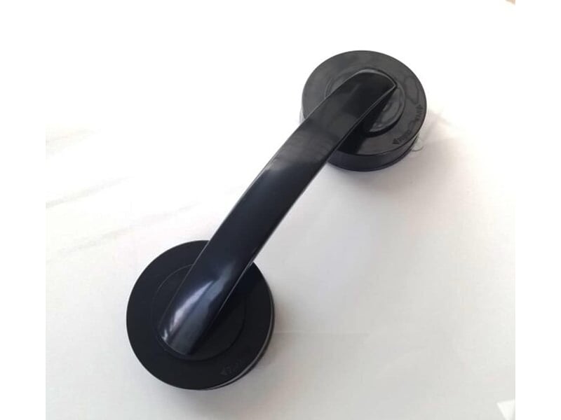 Poignée de porte à ventouse pour réfrigérateur, poignée murale pour salle de bain et tiroir de cuisine (noir) - Conforama A