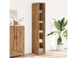 Garde-robe, armoire de rangement chêne artisanal 30x50x200 cm bois d'ingénierie shl62611