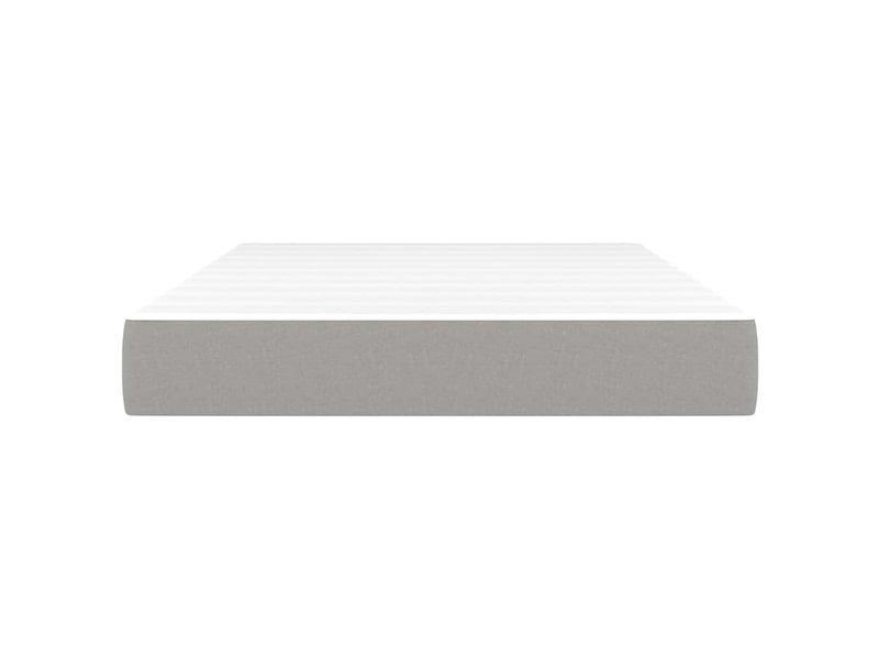  Matelas de lit à ressorts ensachés fermeté moyenne gris clair 120x200x20 cm shl70863  - Conforama C