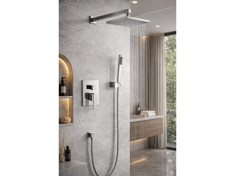  Douche encastrée sc213 essential chromé | hudor  - Conforama B
