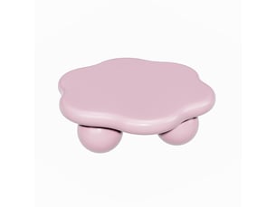 Table basse coloris rose