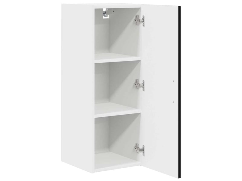 Meuble mural de cuisine | armoire de cuisine noir 30x31x80cm - Conforama E