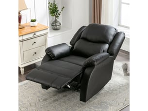 Fauteuil relax manuel MEULVA Simili noir