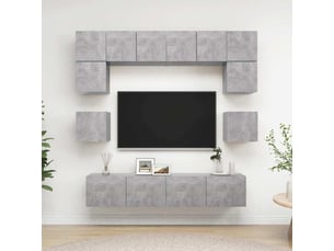 Meuble tv coloris gris 80 cm <strong></strong>  <strong></strong>