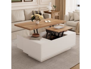 Table basse  coloris blanc <strong></strong> <strong></strong>