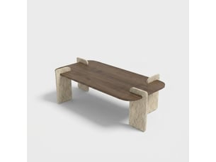 Table basse coloris marron AHD AMAZING HOME DESIGN
