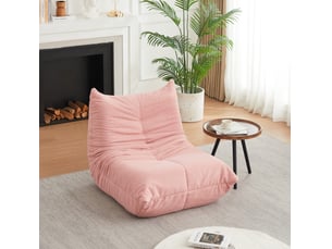 Fauteuil fixe <strong>MODENVIE</strong> <strong></strong> Tissu rose vendu A l'unité