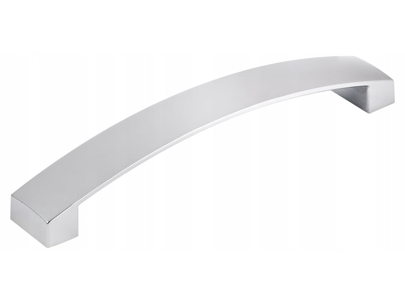  Tirador de mueble galvanisé et chromé de 128 mm u024  - Conforama A