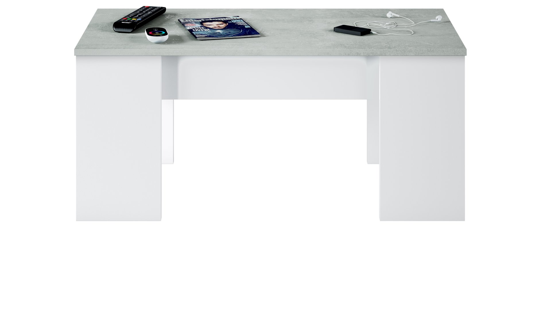 Table basse OSAKA blanc 45 Conforama