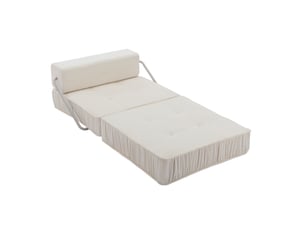 Deplimousse convertible 1 place <strong>HAUSS SPOLE</strong> <strong></strong> blanc