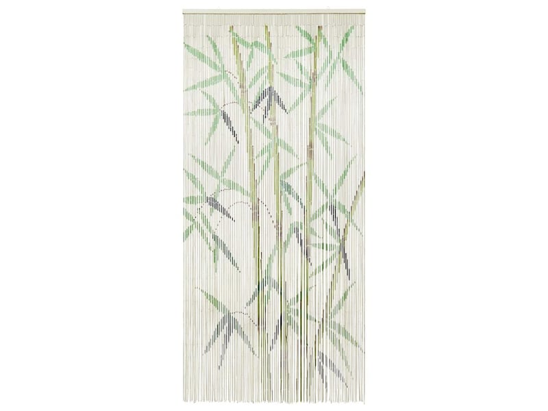  Rideau anti-insectes, moustiquaire imprimé bambou 100x200 cm cf43483  - Conforama C