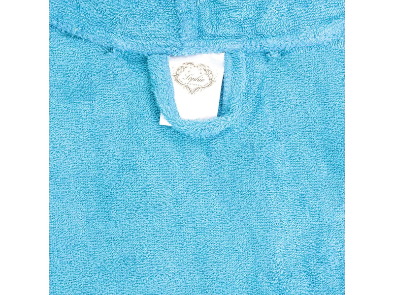 Peignoir enfant en éponge de coton bellar 46 ans - turchese - Conforama C