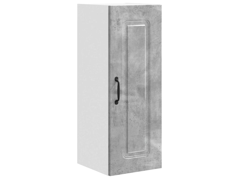  Meuble mural de cuisine | armoire de cuisine 2 pcs gris béton shl3953  - Conforama E