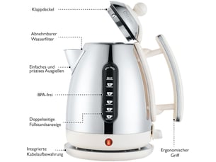 Bouilloire DUALIT 72023 - 1.5 litre(s)