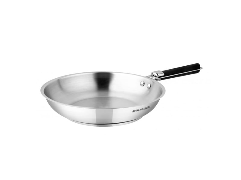 Set 3 poêles 20-24-28cm avec poignée tous feux dont induction acier inoxydable arthur martin am9360 - Conforama D