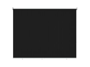 Store enrouleur extérieur, store à rouleau à 90% de blocage uv noir 200 x 140 cm cf45208