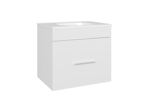 Meuble de salle de bain hatta de 59 cm, blanc
