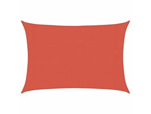 Voile d'ombrage - voile d'ombre - voile parasol 160 gm² terre cuite 3x4 m pehd