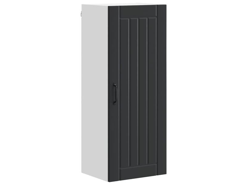  Meuble mural de cuisine, armoire de cuisine noir 40x31x100cm bois d'ingénierie shl2428  - Conforama A