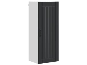 Meuble mural de cuisine, armoire de cuisine noir 40x31x100cm bois d'ingénierie shl2428
