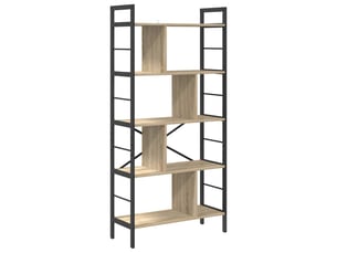 Étagère 9 niveaux, étagère de rangement 75 x 30 x 156 cm bois d'ingénierie shl1221