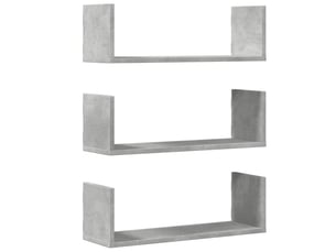 Etagère 58 cm coloris gris  