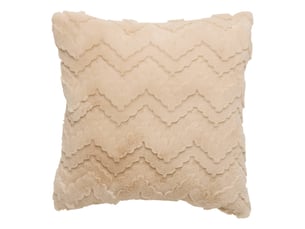 Coussin nalia carré 45x45cm beige