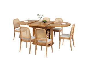 Ensemble table ovale 6 chaise(s) BGSRYAO